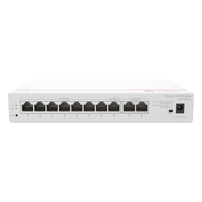 Router Controlador / 8 Puertos PoE LAN Gigabit / 2 Puertos WAN Gigabit / 1 Puerto LAN/WAN Gigabit / PoE 124 W / 64 APs / 250 Clientes / 16 Gbps Switching