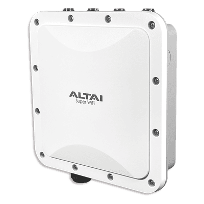 Punto de Acceso Industrial / Wi-Fi 6 / Doble Banda 2.4/5 GHz / 2x2 MIMO / 512 Usuarios / Cobertura 400 m (1312 ft) / IP67 / Puerto 2.5G + SFP