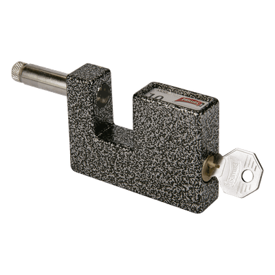Candado de Seguridad / Pasador Estrecho Anti-Palanca / 5 Pernos de Combinación / Cuerpo Aleación Metálica 71 mm (2.8 in) / Acabado Cromo Martillado
