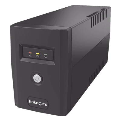 UPS / 600 VA / 360 W / Línea Interactiva / AVR / 6 Salidas NEMA 5-15R (4 Respaldadas) / Onda Senoidal Simulada