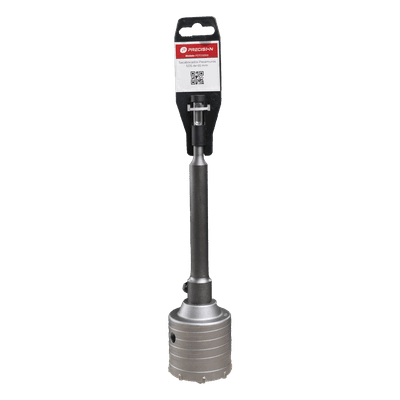 Broca Pasamuros SDS / 65 mm / Extensión 220 mm / Triple Filo / Carburo de Cobalto / Concreto