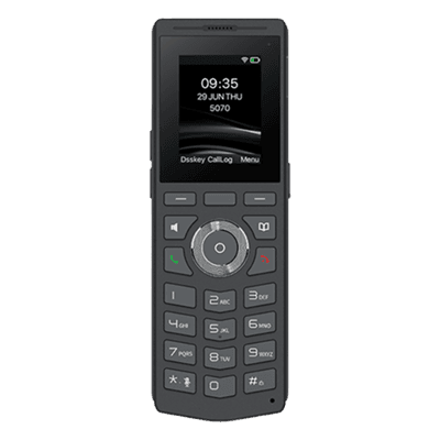 Teléfono IP Wi-Fi Portátil / Pantalla 2.0" 240x320 / Dual Band 2.4/5 GHz / Bluetooth 5.0 / Batería 1900 mAh / Resistencia Caídas 1.8 m (5.9 ft)