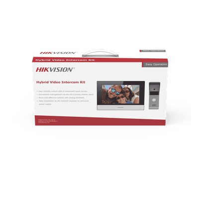 Kit de Videoportero IP / Pantalla Táctil 7 Pulgadas / Resolución 720x576p / Conexión 4 Hilos + Wi-Fi/Ethernet / IP65 / Alimentación 12 VCD o PoE 802.3af