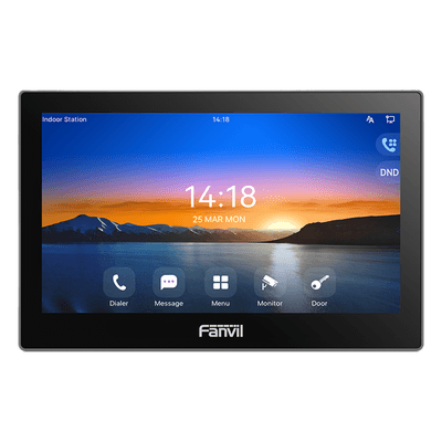 Monitor IP/SIP para Interior / Pantalla Táctil 7 Pulgadas / Video HD 1080p H.264 / Wi-Fi y Ethernet 10/100 Mbps / Control de Acceso Remoto