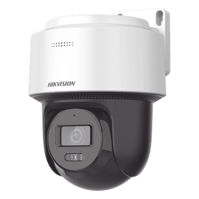Cámara Domo PT IP / 4 Megapixel / Dual Light 30 m (98.4 ft) / Autoseguimiento Humanos / PoE+ / IP66 / Audio Bidireccional / MicroSD 512 GB