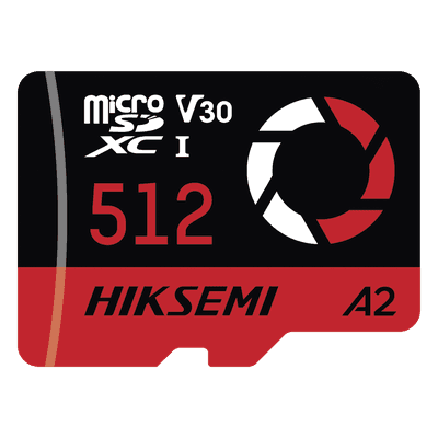 Memoria microSDXC / 512 GB / Lectura 180 MB/s / Escritura 150 MB/s / V30 U3 A2 / Resistencia -25°C a 85°C