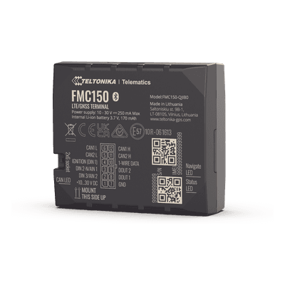 Rastreador Vehicular GPS / 4G LTE Cat 1 / Bluetooth LE / Lectura CAN / GNSS Multisistema / Gestión de Flotas