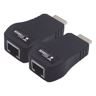 Extensor HDMI / 25 m (82 ft) / Cat5e/Cat6 / 1080p@60Hz / HDMI 1.3 / HDCP 1.2 / Sin Alimentación Externa