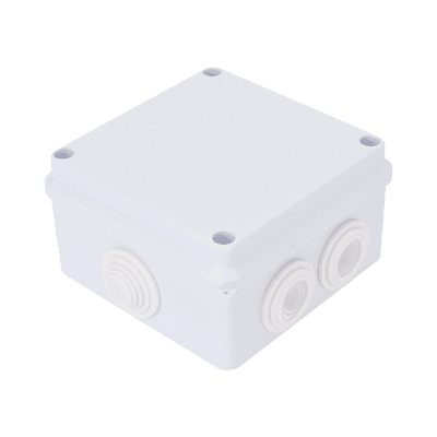 Caja de Conexiones / IP65 / IK07 / 7 Entradas / 100 x 100 x 70 mm / ABS / Industrial y Telecom