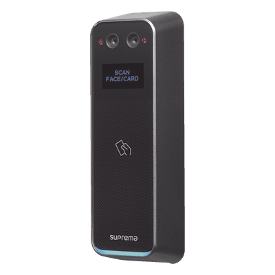 Lector Biométrico Facial / Autenticación IA con NPU / 100,000 Usuarios / IP67 / IK08 / EM, Mifare, NFC y Bluetooth / Procesamiento 0.2 s