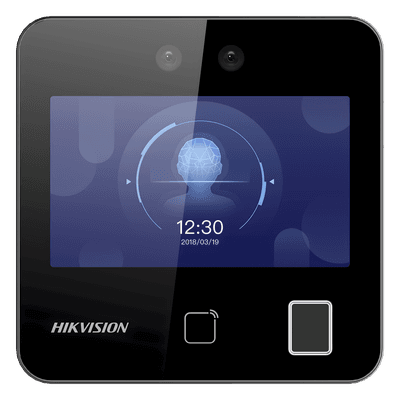 Terminal de Reconocimiento Facial y Control de Acceso / Pantalla Táctil 4.3 pulgadas / Wi-Fi / Facial, Huella, Tarjeta y QR / 1500 Rostros / Batería de Respaldo / Videoportero / Cumplimiento LFT