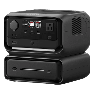 Estación de Energía Portátil / 572 Wh / 4 AC 800 W (Max. 1600 W) / USB-C 100 W / Carga Rápida 60 min / Wi-Fi y Bluetooth / Carga Solar 220 W