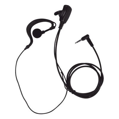 Micrófono de Solapa / 2 Hilos / Tubo Acústico PU Grado Médico / Cable Reforzado con Kevlar / PTT Intercambiable
