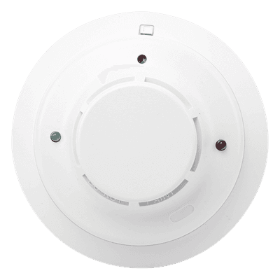 Detector de Humo Direccionable / Fotoeléctrico / Sensor Térmico Fijo 57 °C (135 °F) / 2 Hilos / UL-268