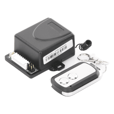 Receptor de RF / 2 Relevadores / 433.92 MHz / 50 m / 12-24 VCD / -20 a 60°C / 2.4 x 1.7 x 0.1 in