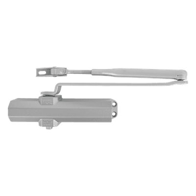 Cierrapuertas Mecánico / Fuerza Ajustable Tamaño 2/3/4 / Puertas 850 a 1100 mm / Hasta 80 kg / Certificación UL / Sin Placa de Montaje
