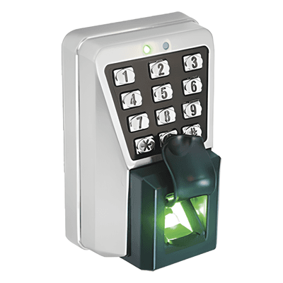 Lector Biométrico de Control de Acceso / 3,000 Huellas / 30,000 Tarjetas / TCP-IP y RS-485 / IP65 Antivandálico / Wiegand 26 Bits