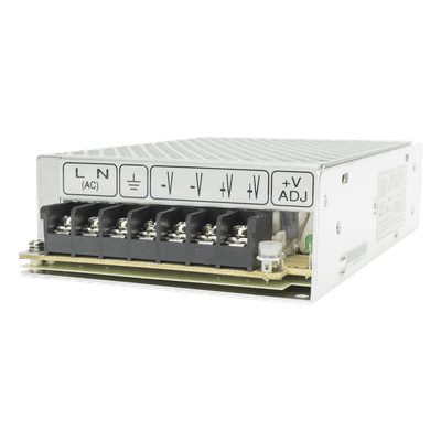 Fuente de Poder Conmutada / 100W / 24Vcc / 4.5A / Entrada 100-240VCA / 3.18 x 1.49 x 6.26 pulgadas