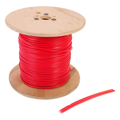 Carrete de Cable / 2x16 AWG / 305 m (1000 ft) / FPLR-CL3R Riser / Tipo ZIP / Forro Rojo