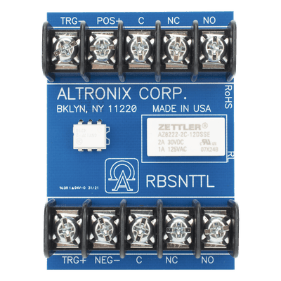 Módulo de Relé Ultrasensitivo / 12VDC a 24VDC / Activación 3VDC a 24VDC / Contacto DPDT 1A/120VAC / Diseño Compacto 1.9" x 2.75" / -25°C a 55°C