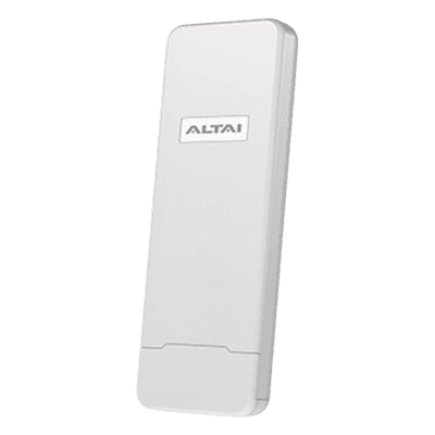 Punto de Acceso WiFi Exterior / 2.4 GHz 802.11n / 300 Mbps / 128 Usuarios Concurrentes / Alcance 800 m (2624.7 ft) / Antena Sectorial 10 dBi / IP55 / PoE Pasivo