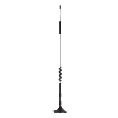 Antena Móvil Magnética / Dual Band 806-894 MHz / 1850-1990 MHz / Ganancia 5.12 dBi / 6.12 dBi / Cable RG-174 3 m (9.8 ft) / SMA Macho