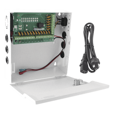 Fuente de Poder Profesional / 12 Vcc @ 20 A / 18 Canales / Entrada Universal 96-264 Vca / Protección de Batería 10.5 V