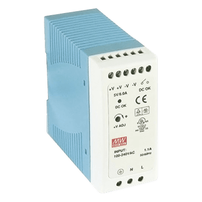 Fuente de Poder Riel DIN / 12VCC / 40W / Entrada Universal 85-264VAC / 1.57 x 3.54 x 3.94 in