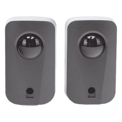 Fotocelda Infrarroja / Alcance 10 m (33 ft) / 12/24 VCC-VCA / IP54 / Relé NO/NC/COM / 45 x 75 mm
