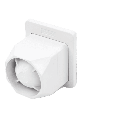 Sirena de Alarma / Dos Tonos 112 dB / Bajo Consumo 550 mA / Interior y Exterior / Caja 4 Pulgadas