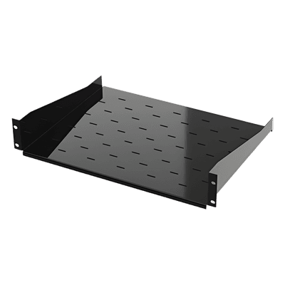 Charola para Rack / 19" / 1U / 34 cm / 13.5 ft / Acero Calibre 18 / Carga 6 kg