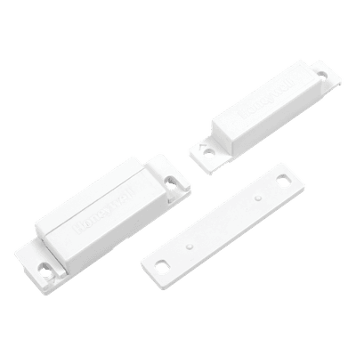 Contacto Magnético de Superficie / Normalmente Cerrado / Gap 32 mm (1-1/4 pulg) / 300 mA a 30 VDC / Color Blanco