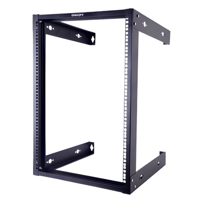 Rack Abierto de Pared / 19in / 16U / 450 mm Profundidad / 1.69 pies x 2.54 pies x 1.64 pies