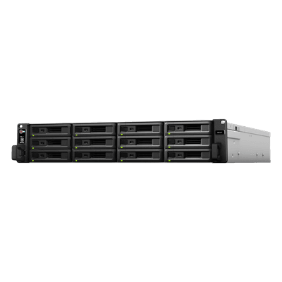 Unidad de Expansión NAS / 12 Bahías / SATA 3.5" y 2.5" / Intercambio en Caliente / Expansión RAID en Línea / Fuentes Redundantes Opcionales