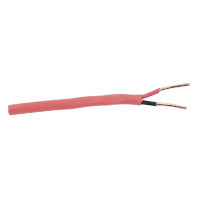 Cable para Alarmas de Incendio / 2x14 AWG / FPLR-CL3R / Riser / 305 m (1000 ft) / Rojo / Evacuación