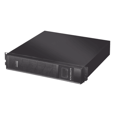 Módulo de Baterías Externo / 6 Baterías 12V/9Ah / Rack 2U / Daisy Chain / 8.8 x 44 x 46.5 cm
