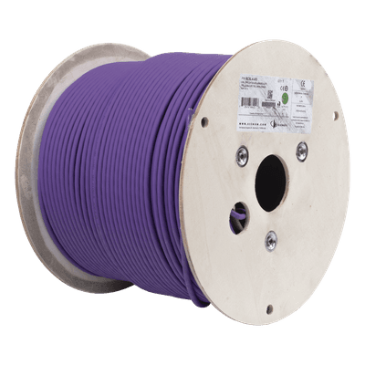 Bobina de Cable U/UTP / Cat6A / 23 AWG / LS0H / 305 m (1000 pies) / 500 MHz / 10GBase-T