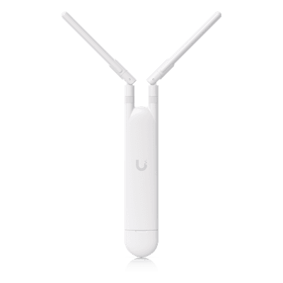 Access Point UniFi MESH para exterior 802.11ac doble banda 2.4/5 GHz, MIMO 2x2, antenas desmontables, hasta 1167 Mbps