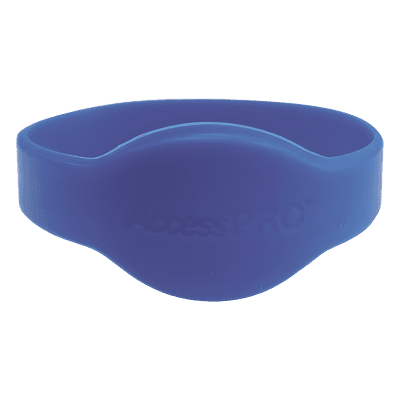 Brazalete RFID / 13.56 MHz / MIFARE / Silicona Resistente al Agua / 65 mm Diámetro / Formato Wiegand 32 Bits