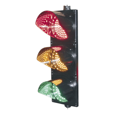 Semáforo LED / Diámetro 300 mm / Tricolor Rojo-Amarillo-Verde / Alta Intensidad 400-600 cd / 110 VCA / IP Hermético