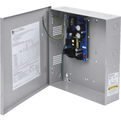Fuente de Alimentación con Respaldo / Salida Seleccionable 12/24 VDC / 4 A / Entrada Universal 115/230 VAC / Cargador de Baterías 0.5 A / Certificación CE