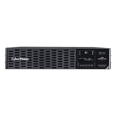 UPS de Rack / 1000 VA / 1000 W / Línea Interactiva / Onda Senoidal Pura / 8 Tomas NEMA 5-15R / 2 UR