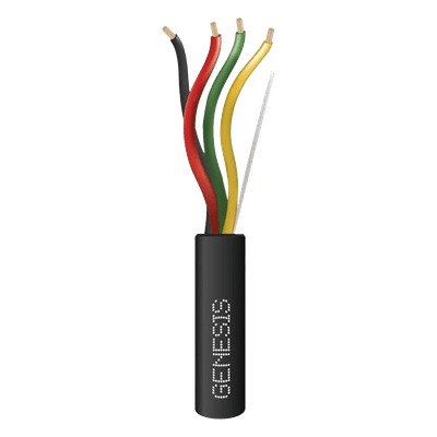 Cable FPL / 4x18 AWG / Carrete 305 m (1000 pies) / Direct Burial / Intemperie / Cobre Sólido