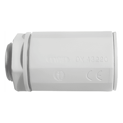 Conector de Tubería Rígida a Caja / PVC Auto-extinguible / 50 mm / IP65 / -24°C a 60°C / Sin Halógenos