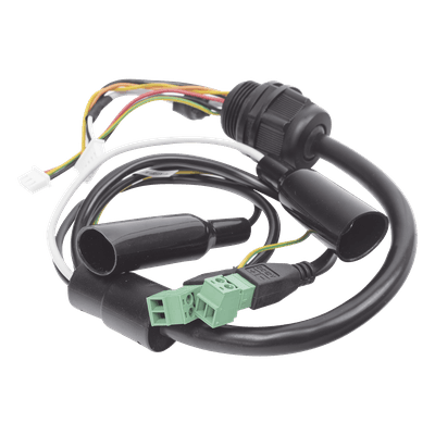 Arnés de Conexión para Domo PTZ / Conectores RS-485 / Alimentación 12 Vcc / Cable 50 cm (19.7 in) / Forro Protector