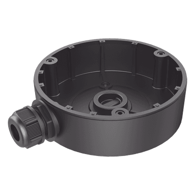Caja de Conexión para Exterior / Aleación de Aluminio y Acero / Carga Máxima 4.5 kg / Dimensiones Compactas 126.7 x 35 mm