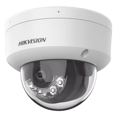 Cámara Domo IP / 2 Megapixel / Dual Light 30 m (98.4 ft) / WDR 120 dB / AcuSense / IP67 / IK10 / PoE