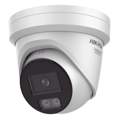 Turret IP 4 Megapixel / Lente 2.8 mm / 98 pies IR + Luz Blanca / Doble Micrófono / IP67 / WDR 130 dB / AcuSense 3.0 / NEMA 4X / AcuSeek
