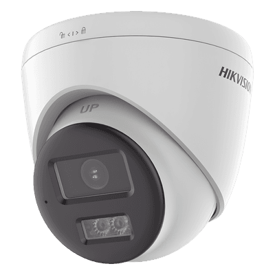 Cámara Turret TURBOHD / 4K 8 Megapixel / Dual Light 40 m (131.2 ft) / Audio Bidireccional / IP67 / Lente 2.8 mm / 113°