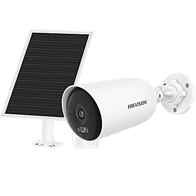 Kit Solar Cámara Bala IP / 4 Megapixel / AOV 24/7 / SIM 4G / IR 30 m (98.4 ft) / Audio Bidireccional / IP66